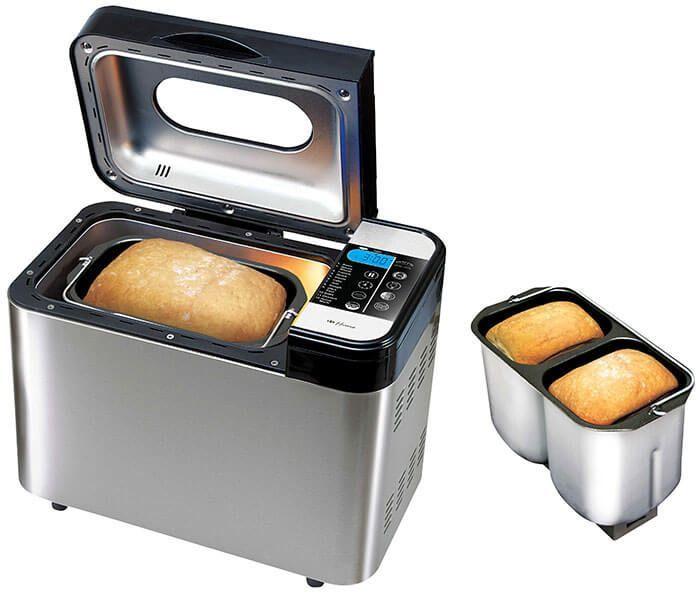 Хлебопечки могут комплектоваться формами для выпечки различных конструкций