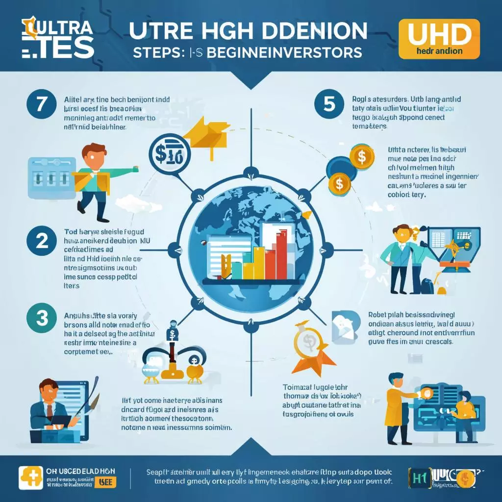 инфографика простых шагов для начинающих инвесторов