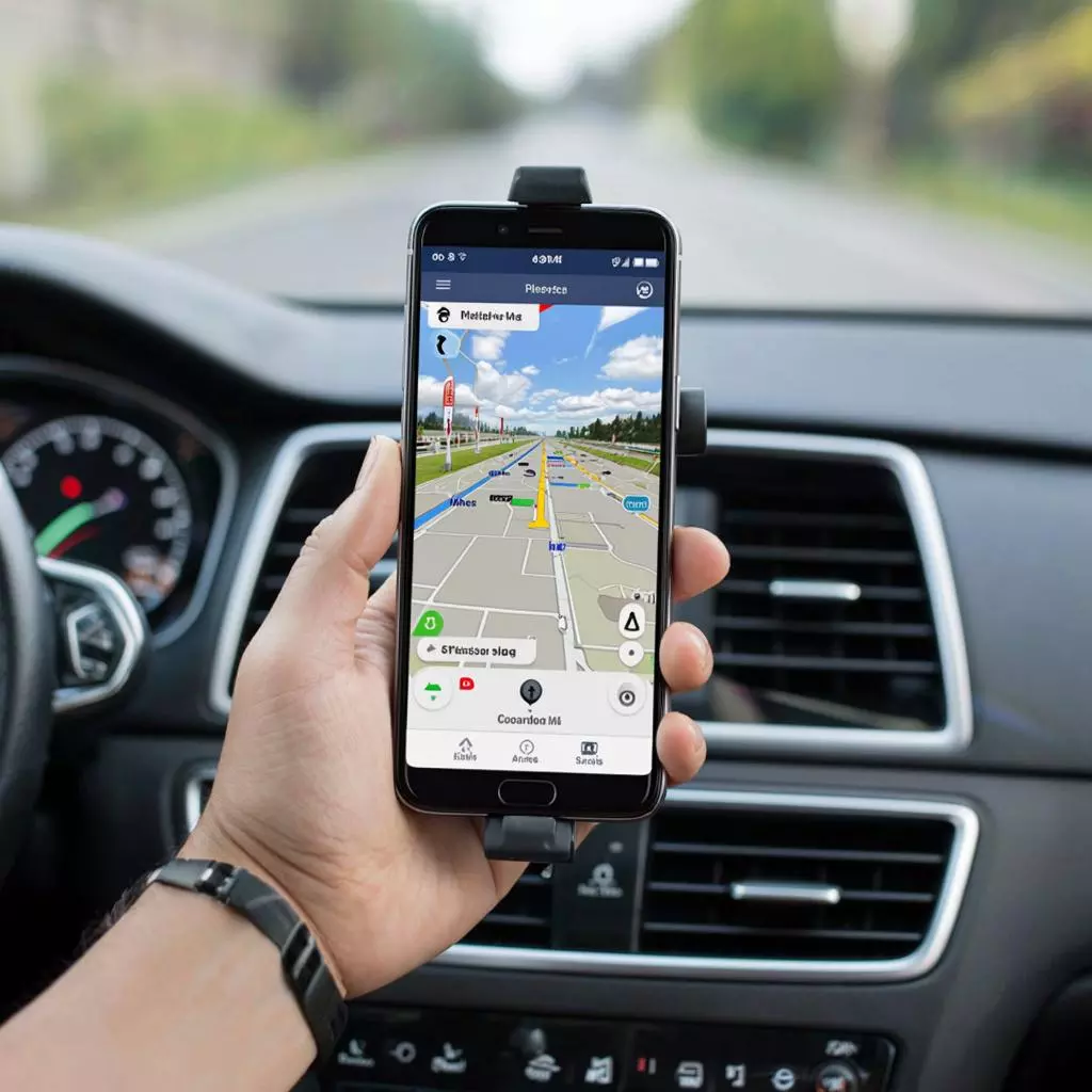 применение GPS в смартфоне и автомобильной навигации