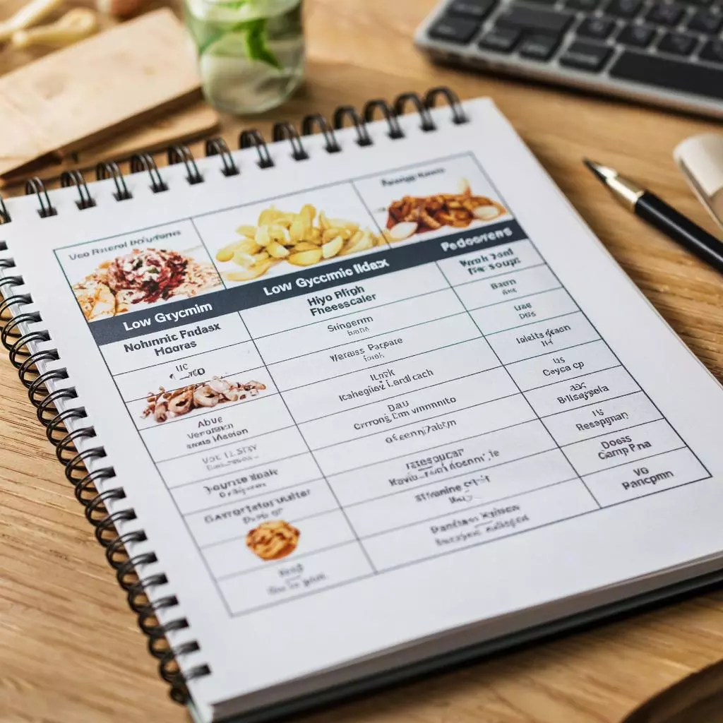таблица продуктов с низким и высоким гликемическим индексом