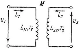 Уравнения напряжений трансформатора