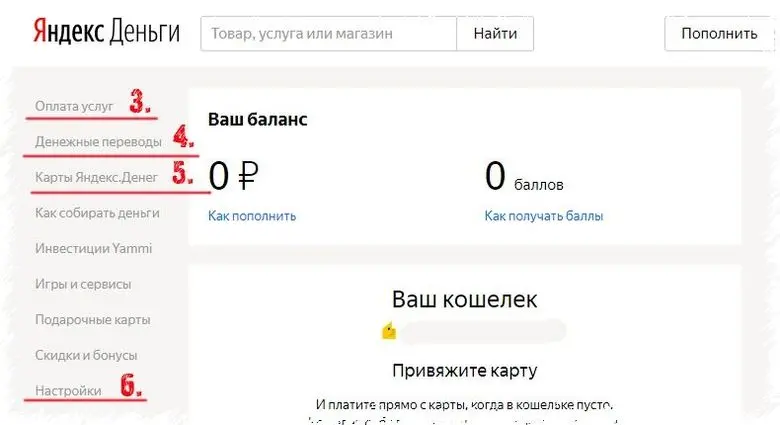 Полезные услуги сервиса Яндекс.Деньги